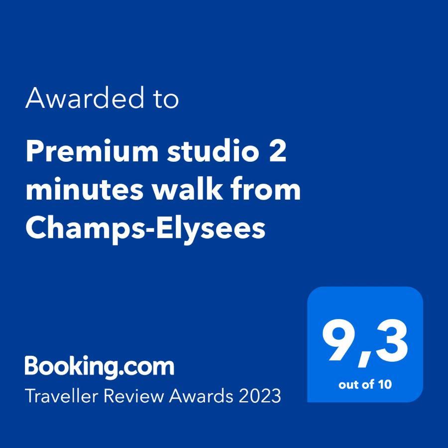 Appartement Premium 2 Minutes Walk From Champs-elysees Parijs